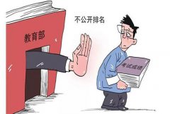 <b>学校不得公开学生考试成绩名次</b>