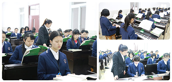 重庆光华女子学校钢琴课堂