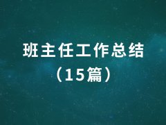 小学班主任工作总结_初中